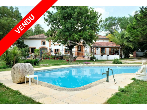 Gascony-style house 17th century – renovated