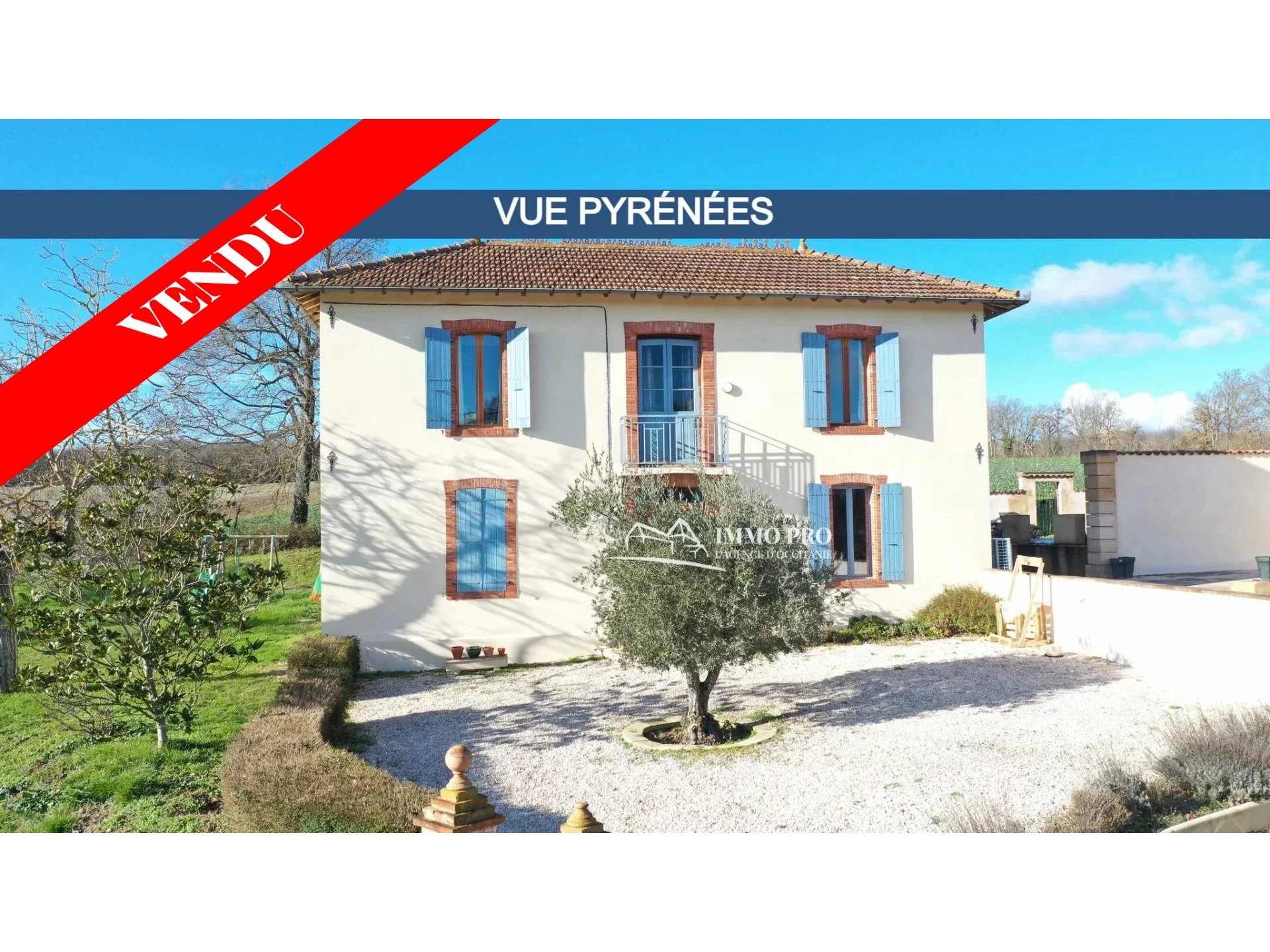 CHARMING RENOVATED HOUSE – VIEW PYRENEES
