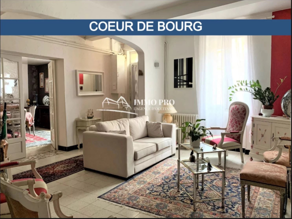Maison cœur de bourg – Jardin & Garage