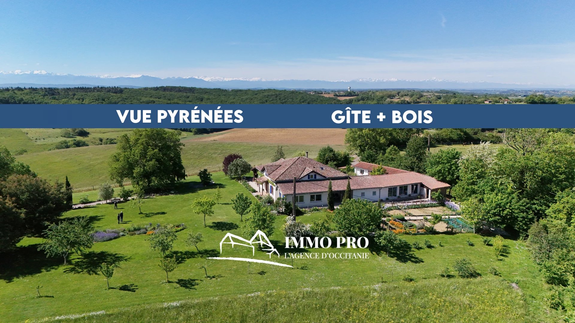 600ee9bc213b3c3ab823d86846784133_d739840422_1920-original-90406 EXCEPTIONAL SITE with PYRENEES VIEW on 2.6HA + GITE