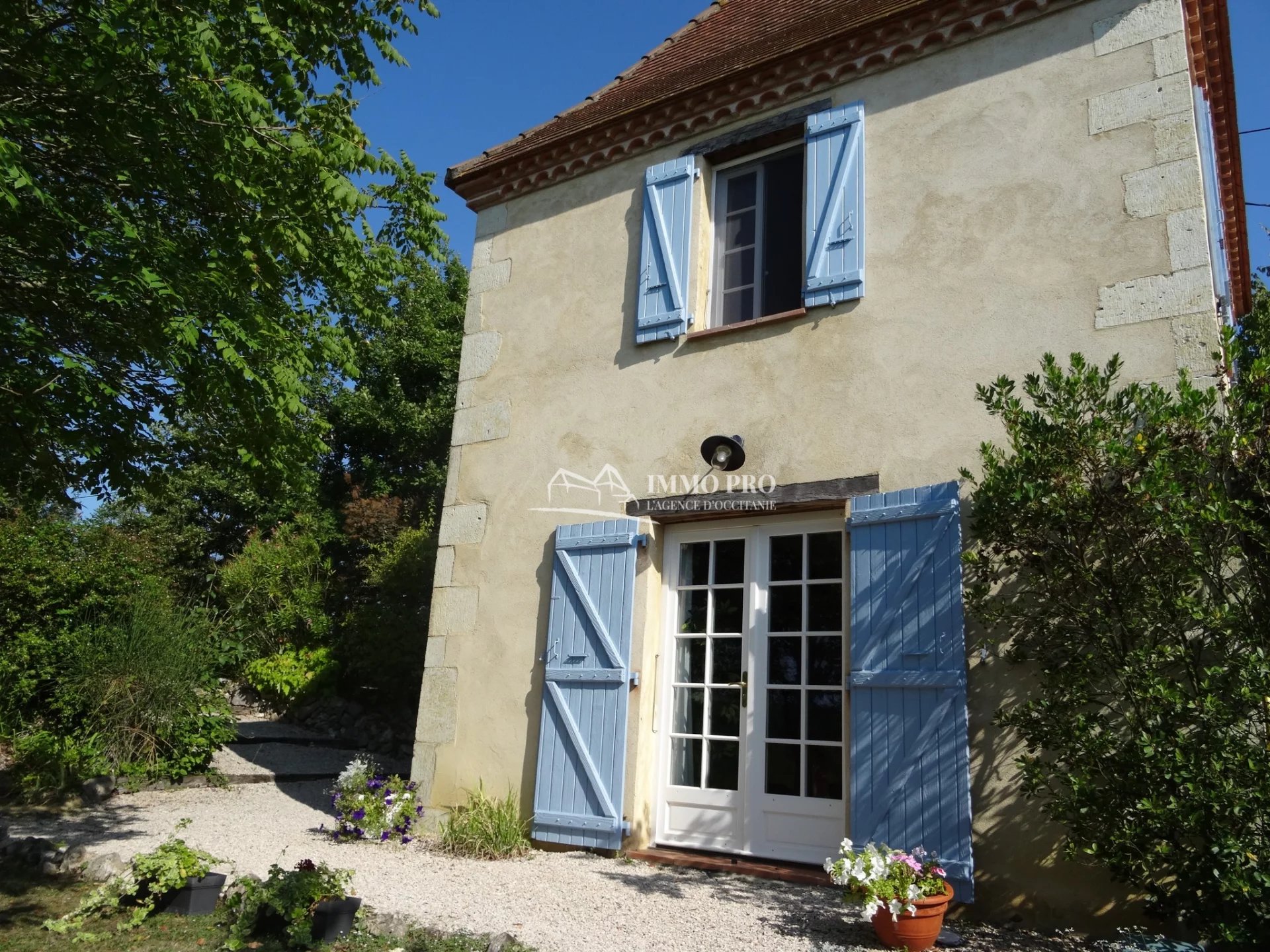 Propriété de Charme – Vue Pyrénées & Parc Arboré