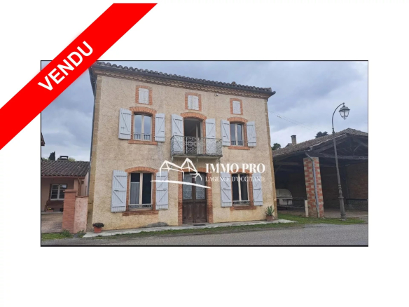 Maison de bourg avec Jardin – possible 2 habitations