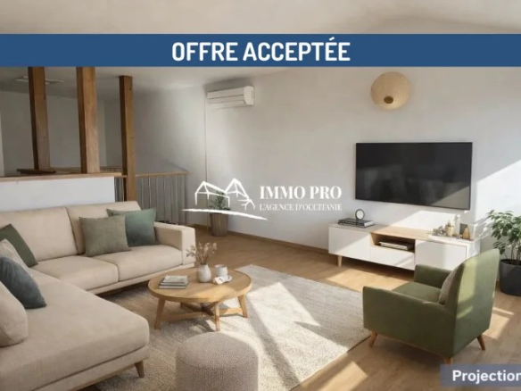 SAMATAN centre    T3 DUPLEX