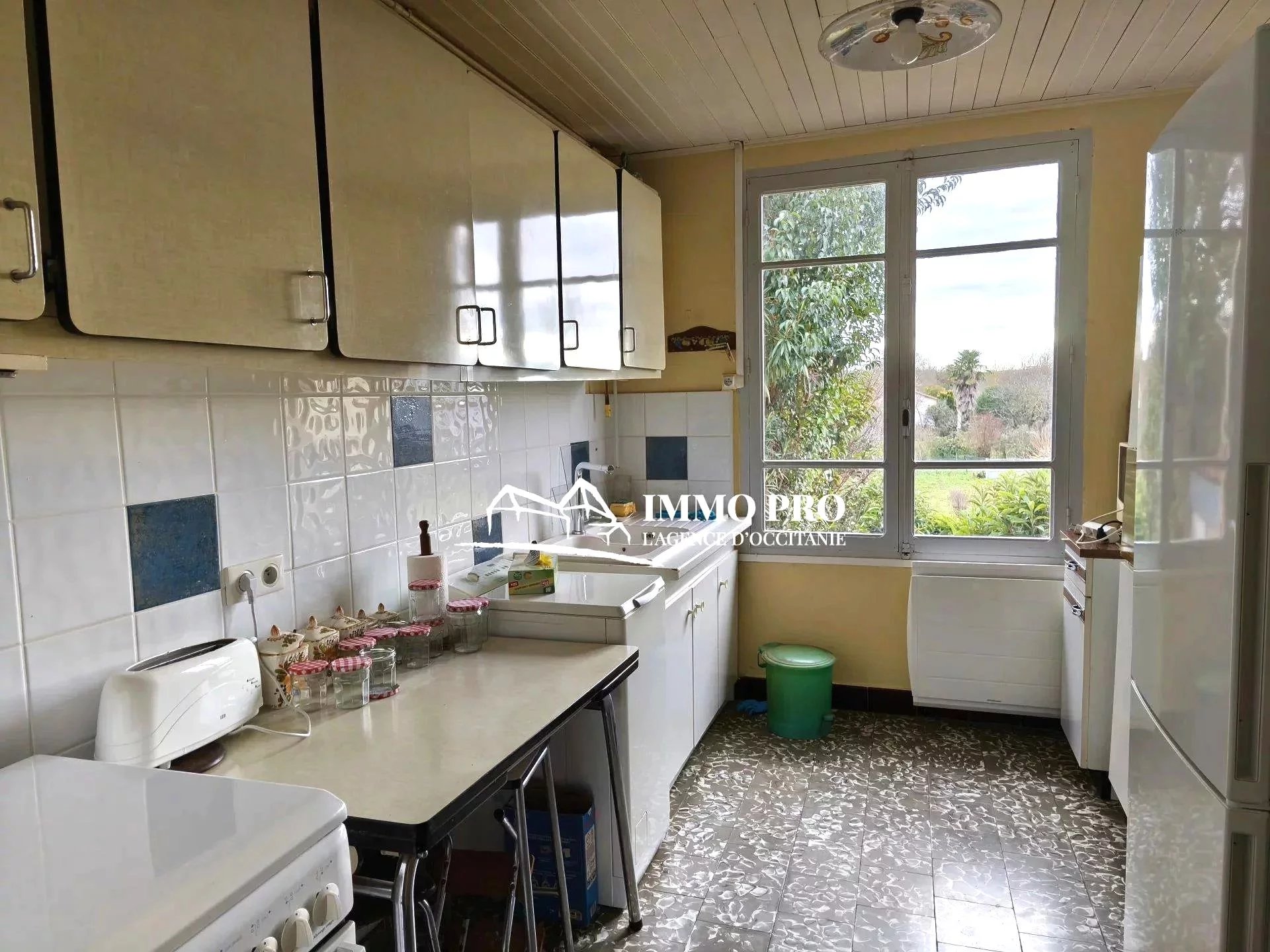 SAMATAN/LOMBEZ  Maison de ville avec Jardin & Garage
