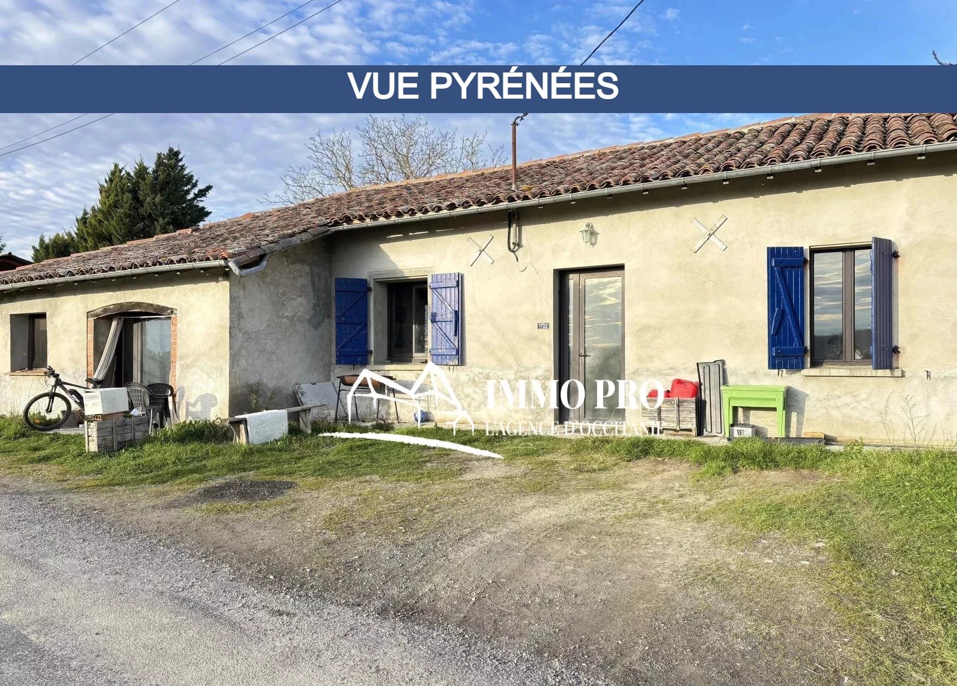 Vue Pyrénées – Maison de campagne