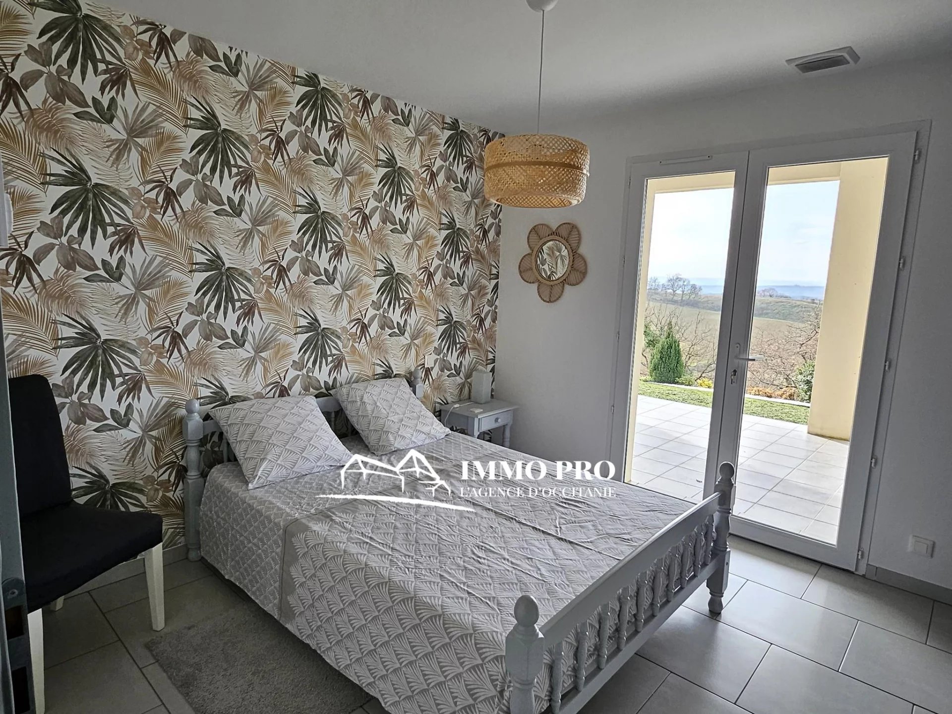 Maison contemporaine  Vue Pyrénées