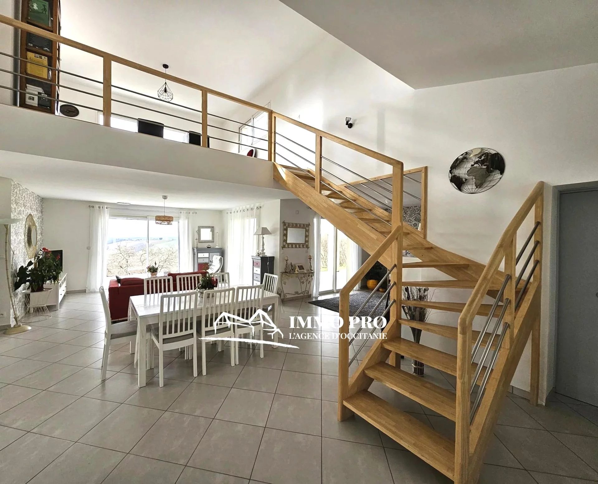 Maison contemporaine  Vue Pyrénées