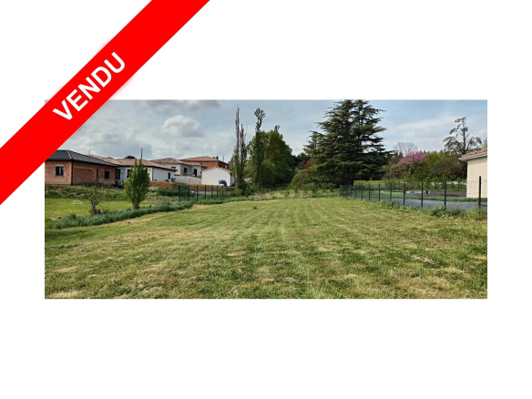 GIMONT    Terrain constructible PLAT