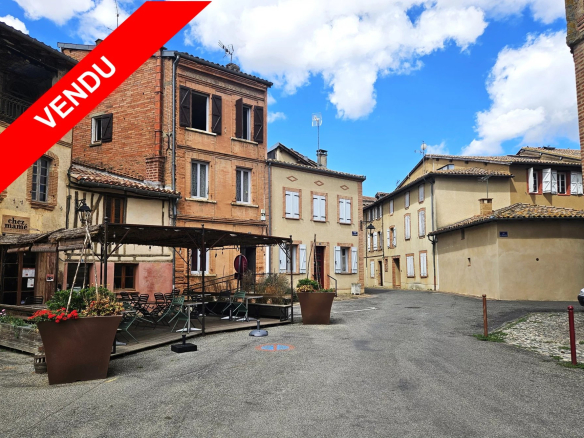 SAMATAN-LOMBEZ – Building with 2 Apartments