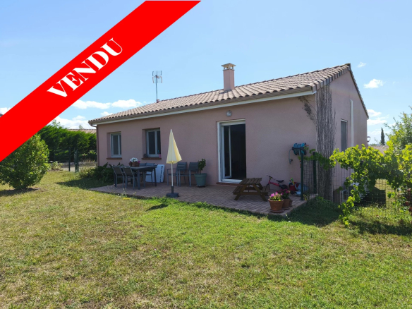 SAMATAN/LOMBEZ – Single-Storey Villa with Garden