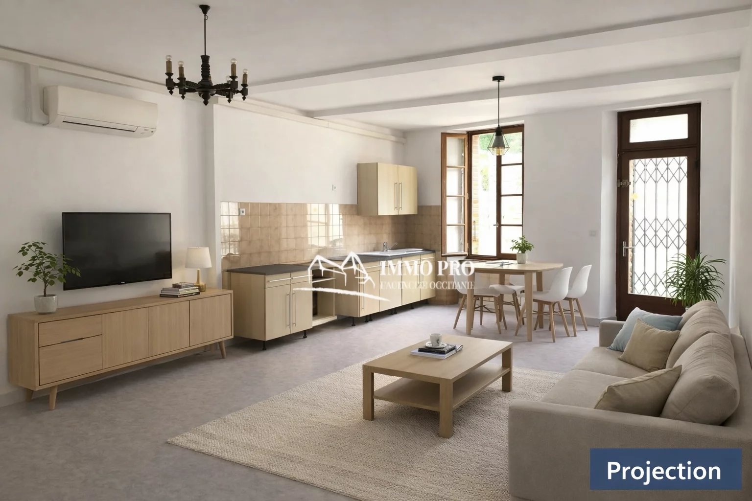SAMATAN  Maison de ville avec Jardinet – Commodités à pied