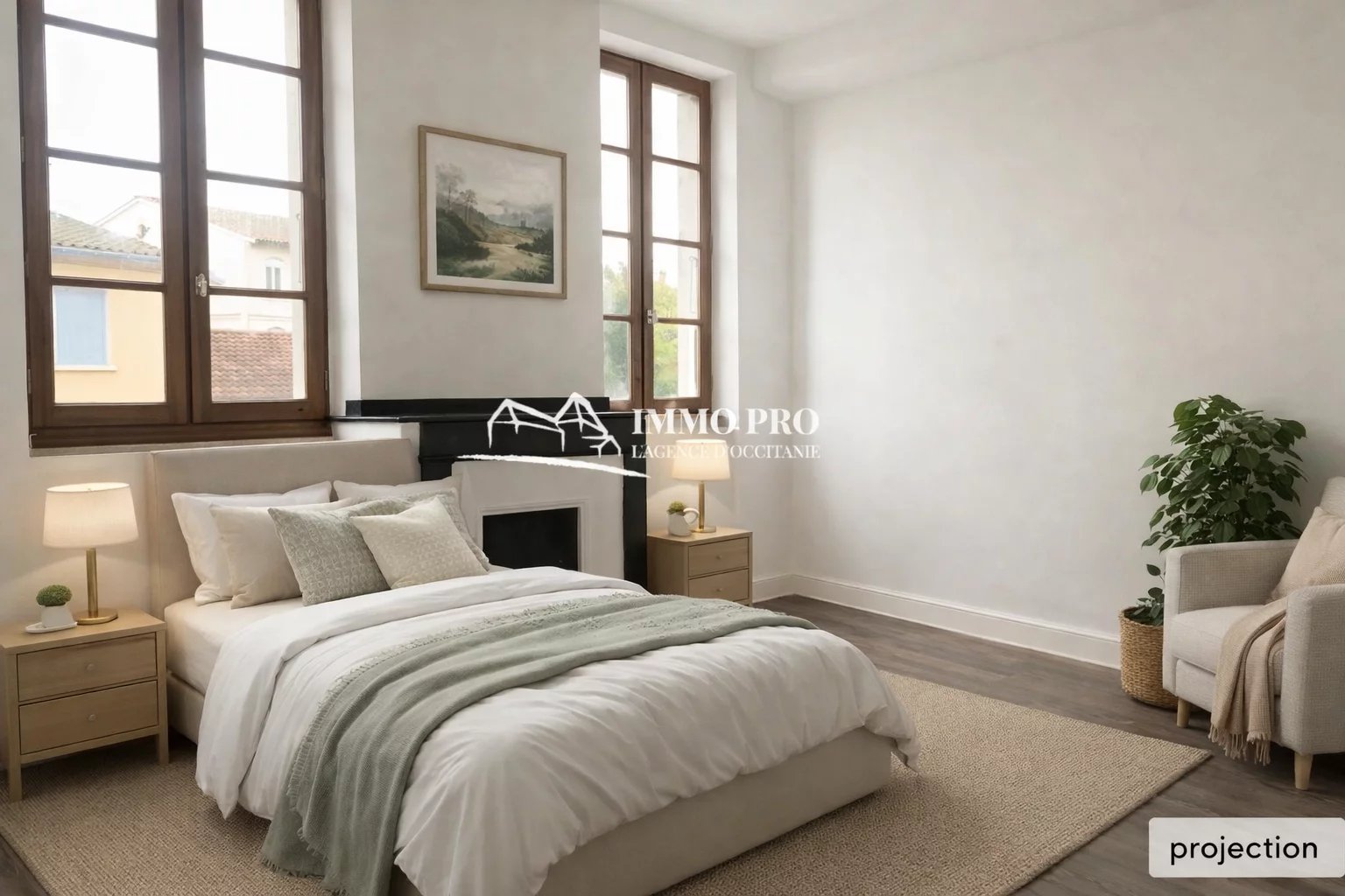 SAMATAN  Maison de ville avec Jardinet – Commodités à pied