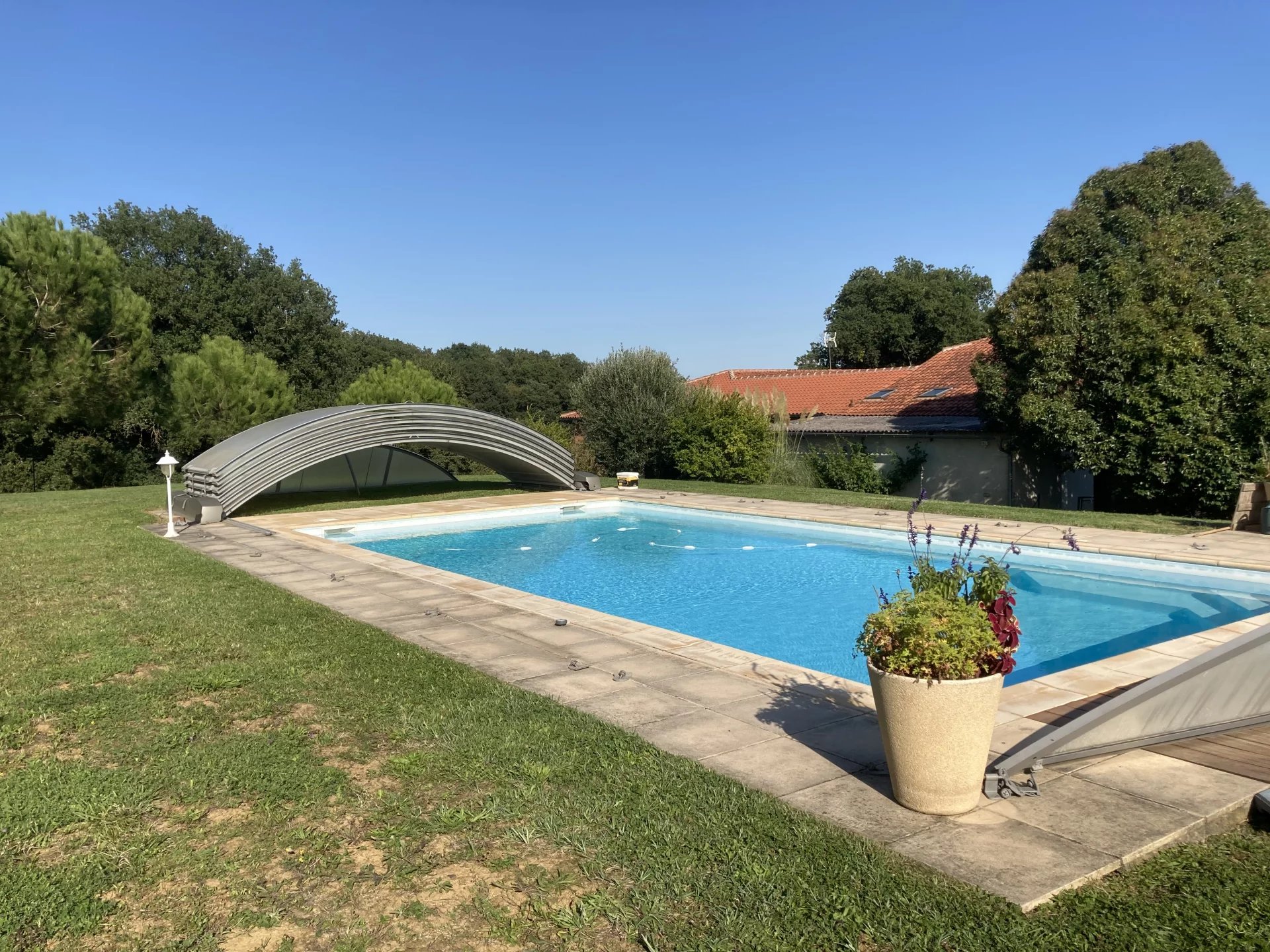 SAMATAN  Propriété avec deux habitations   Parc arboré & Vue Pyrénées