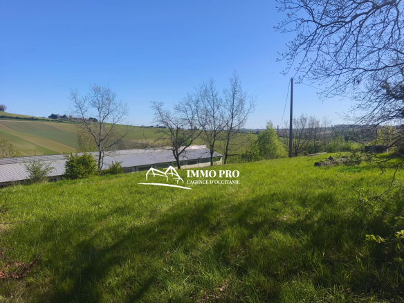 SAMATAN   Terrain à bâtir avec Hangar 350m²