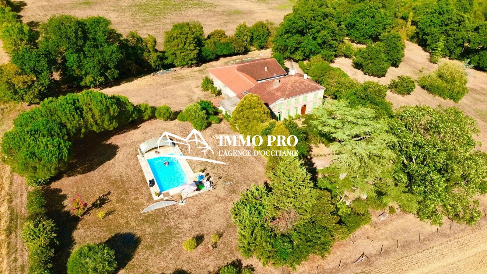 0b5cadc24bbd9051038e67881b1cf99b_a326841cd5_1600-original-85222 SAMATAN – Property with Two Dwellings, Landscaped Grounds & Pyrenees Views