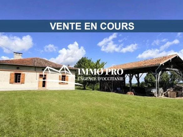 SAMATAN   Fort potentiel – Maison de campagne & Dépendances