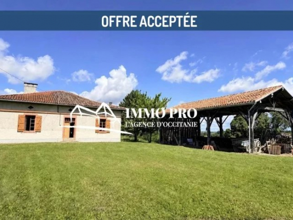 SAMATAN   Fort potentiel – Maison de campagne & Dépendances