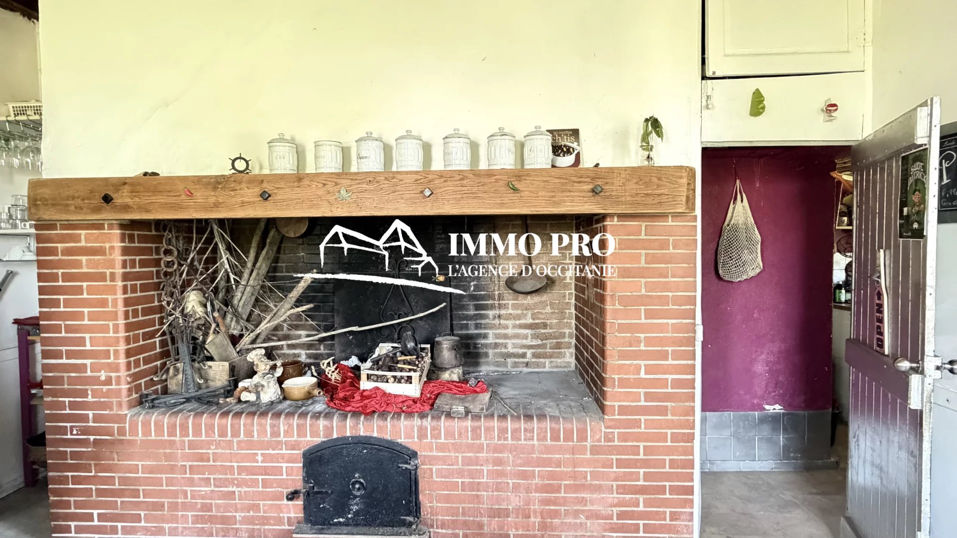 Vue Pyrénées – Maison de campagne, dépendances & 5 hectares
