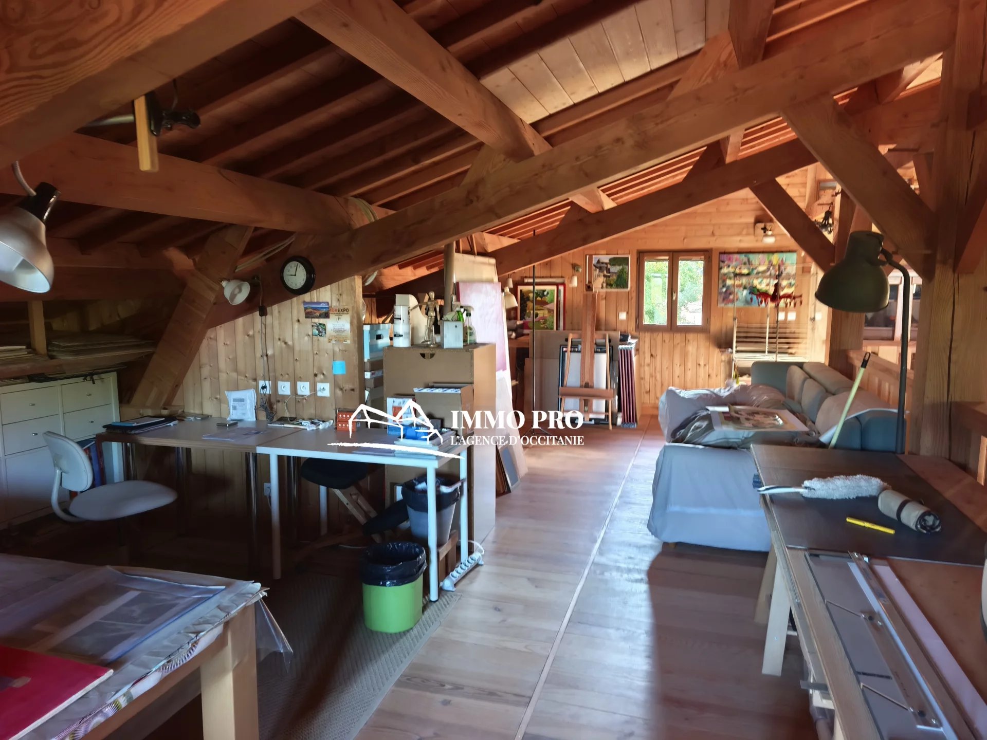Le Fousseret   Maison ancienne rénovée AU CALME
