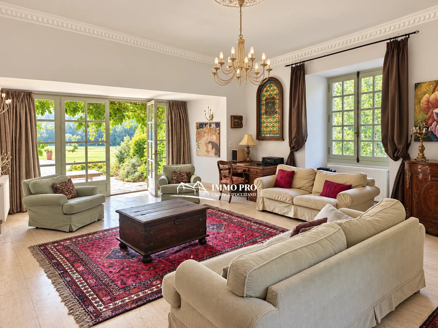 SOUTH-WEST of FRANCE  CHATEAU & INDEPENDENT HOUSE on 2.3HA