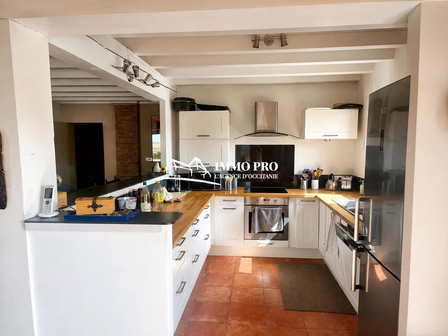Samatan  Maison rénovée et son couloir de nage  VUE PYRENEES