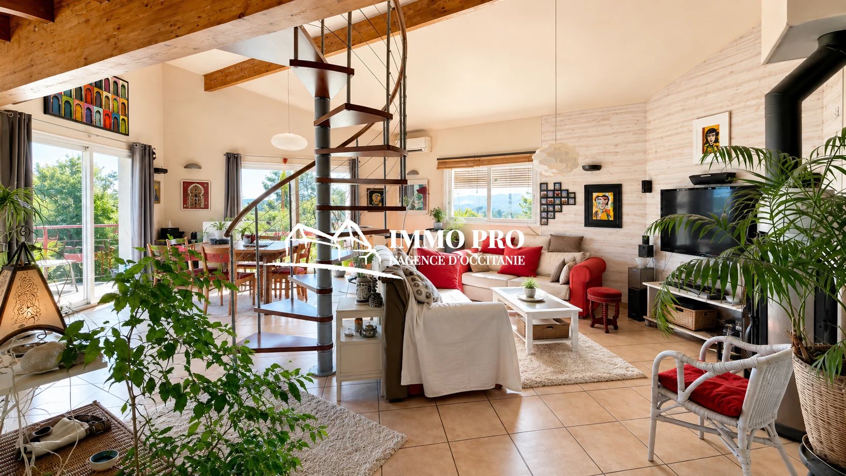 Villa à la campagne avec Vue Pyrénées